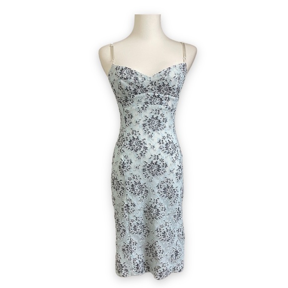 Ticci Tonetto Corset Bodycon Floral Y2K  Dress Size Small - Picture 1 of 7